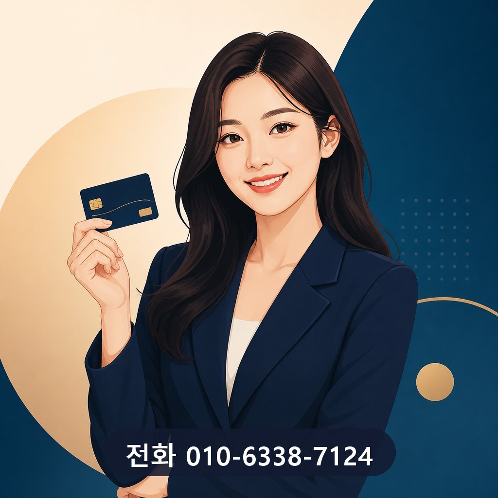 카드깡 대표 이미지 · 문의 010-6338-7124
